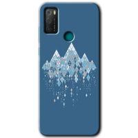 TCL 20E Kılıf HD Desen Baskılı Arka Kapak - İceberg