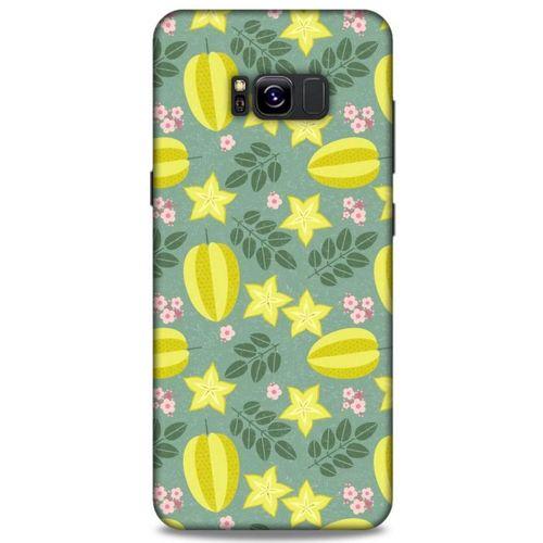 Frutix Carambola 01 Samsung Galaxy S8 Plus Kılıf Desenli Silikon