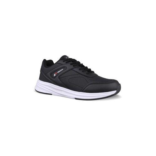 Mp 242-1256 Siyah Beyaz Unisex Bağcıklı Spor Ayakkabı