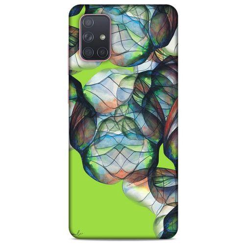 Y.Liva-2021 Özel Seri Yeşillik Samsung Galaxy A71 Kılıf Silikon Kapak