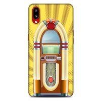 Retro (45) Desen Liquid Air Kılıf Renkli Samsung Galaxy A10s Kılıf