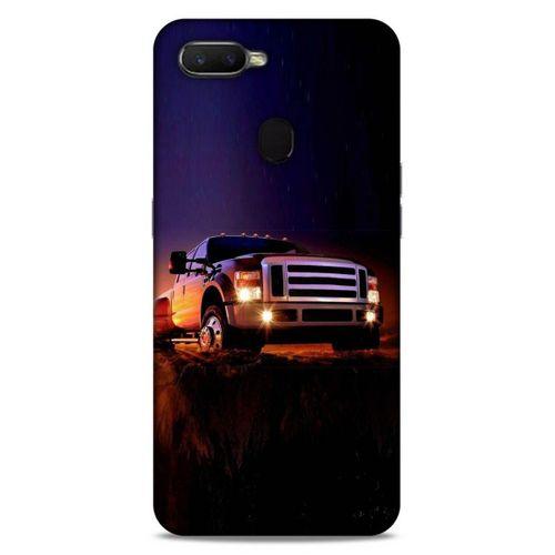 Lopard Oppo Ax7 Uyumlu Kılıf PickUpX (31) TPU Kılıf Siyah Gün Batımı