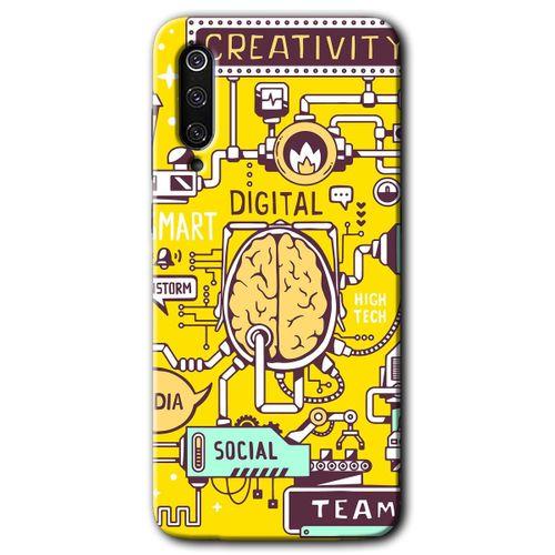 MRCİLETİSİM Xiaomi Mi 9 SE Kılıf HD Desen Baskılı Arka Kapak+Temperli Cam - Smart 2