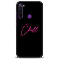 Xiaomi Redmi Note 8 Kılıf HD Baskılı Kılıf - Chill + Tam Ekran Koruyucu