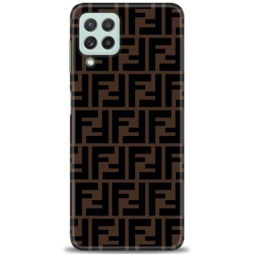 Samsung Galaxy M32 Kılıf HD Baskılı Kılıf - Fendii + Tam Ekran Koruyucu