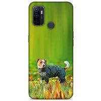 Huawei P40 Kılıf Köpek Kıyafetleri (26) Tpu Silikon Kılıf Jack Russell Yağmurluk