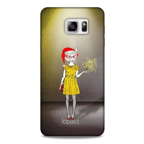 Samsung Galaxy Note 5 Kılıf FunnyMaX (32) Soft Silikon Kılıf Turuncu Kahve