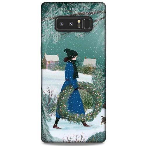 Samsung Galaxy Note 8 Kılıf Snowix (41) Tank Kılıf Mavi Yeşil