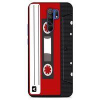 Retro (43) Desen Thin Fit Kılıf Renkli Xiaomi Redmi 9 Kılıf