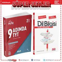 Ünlü Yayıncılık TYT 9 Adımda Soru Bankası 2. Kitap ve AKM Dil Bilgisi Soru Bankası Seti 2 Kitap