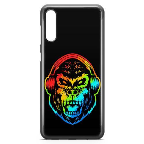 Samsung Galaxy A50 Kılıf Goril Colorful Arka Kapak Koruma Desenli Full Koruyucu