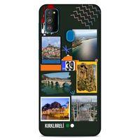 Lopard Samsung Galaxy M30s Uyumlu Kılıf Şehirli ※ (39) Kırklareli Liquid Crystal Kılıf