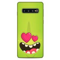 Emojix (48) Samsung Galaxy S10 Kılıf Silikon Kapak Desenli