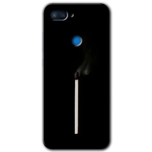 Potkal Hediye Fabrikası Xiaomi Mi 8 Lite Kılıf HD Desen Baskılı Arka Kapak - Sönmüş Kibrit