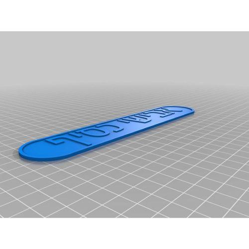 Özelleştirilmiş Duvar Tabelası (Bu ürün Sadece Plastik parçadır - Almadan Önce Soru Sorabilirsiniz)