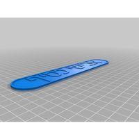 Özelleştirilmiş Duvar Tabelası (Bu ürün Sadece Plastik parçadır - Almadan Önce Soru Sorabilirsiniz)