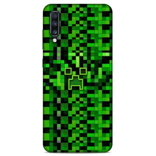 Lopard Samsung Galaxy A70 Uyumlu Kılıf PiXel (32) Soft Silikon Kılıf Yakın Steve