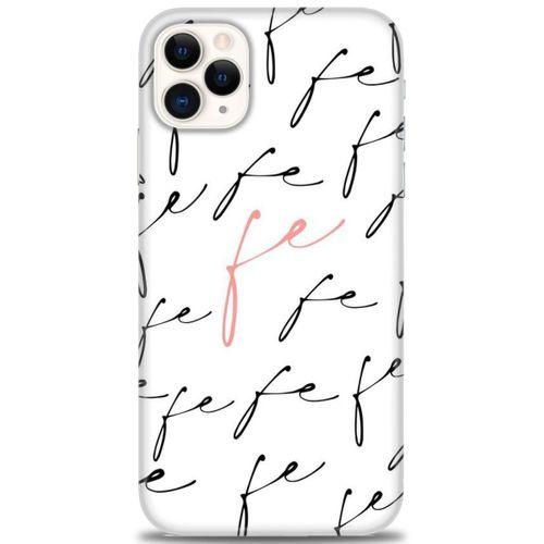 iPhone 11 Pro Kılıf HD Baskılı Kılıf - Fe + Tam Ekran Koruyucu