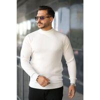 Erkek Yarım Balıkçı Yaka Fitilli Triko