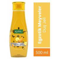 Komili Egzotik Meyveler Vegan Duş Jeli - Egzotik Meyve Kokulu - 500 ml
