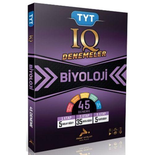 TYT IQ Biyoloji 45 Branş Denemesi Paraf Yayınları