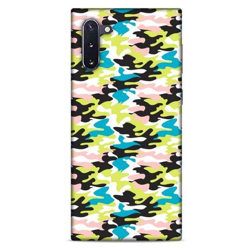 Kamuflaj 04 Samsung Galaxy Note 10 Kılıf Silikon Kapak