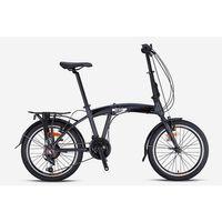 Kron FD2000 20 Jant Katlanır Bisiklet Mat Füme-Siyah-Kırmızı