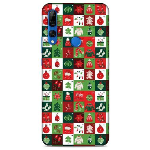 Yılbaşı Süsleri 07 Huawei Y9 Prime 2019 Kılıf Silikon Kapak