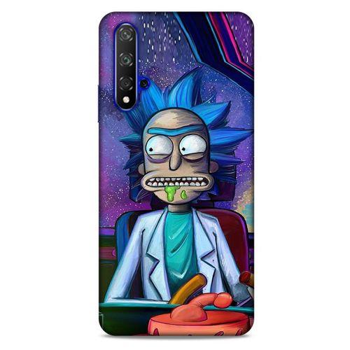 Huawei P Smart S 2020 Uyumlu Kılıf Rick And Morty (45) Liquid Air Kılıf Decoy