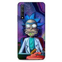 Huawei P Smart S 2020 Uyumlu Kılıf Rick And Morty (45) Liquid Air Kılıf Decoy