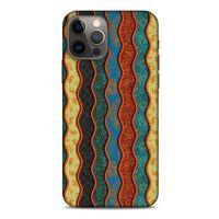 Apple iPhone 12 Pro Kılıf Baskılı Özel Seri Taşlı (42) Rugged Armor Kılıf