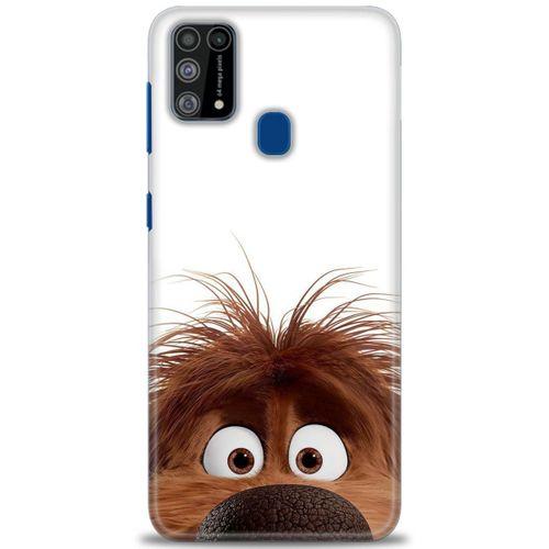 Samsung Galaxy M31 Kılıf HD Baskılı Kılıf - Sevimli Köpek + Tam Ekran Koruyucu
