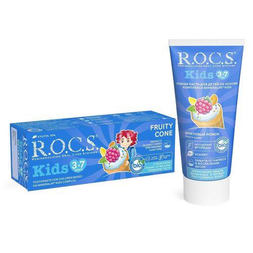R.O.C.S. R.O.C.S.Kids Diş Macunu 35 ml 3-7 Yaş Meyve Külahı