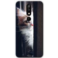 Casper Via P3 Kılıf HD Desen Baskılı Arka Kapak - Kedi Bakışı