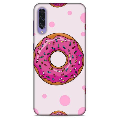 Samsung Galaxy A50s Uyumlu Kılıf Pembe Delisi (25) Antişok Kapak Donut