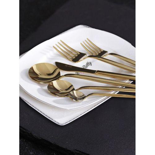 36 Parça Miss Betty Çatal Kaşık Bıçak Takımı Gold