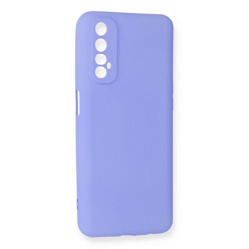 Newface Realme 7 Kılıf Premium Rubber Silikon - Lila