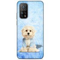 Xiaomi Mi 10T Pro 5G Kılıf Köpek Kıyafetleri (20) Koruyucu Kılıf Maltese Pijama