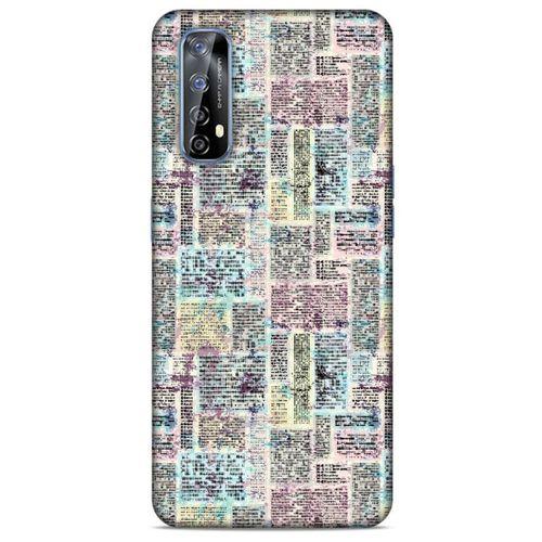 Huawei P Smart 2021 Kılıf Pastel Renkler (7) Telefon Kılıfı Pembe Mavi