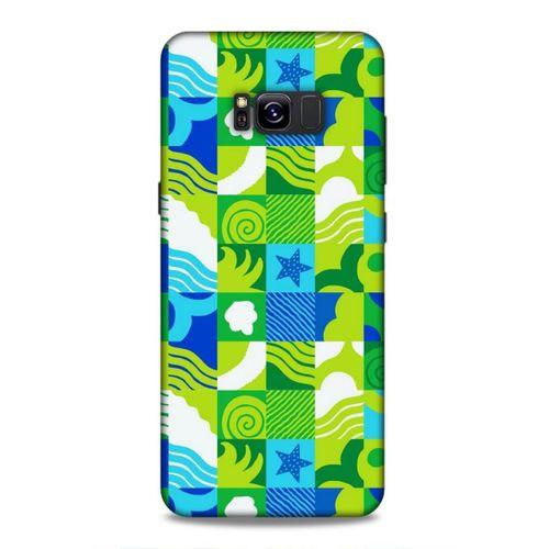 Samsung Galaxy S8 Plus Uyumlu Kılıf Insomnia (46) Core Armor Kılıf Laci Yeşil