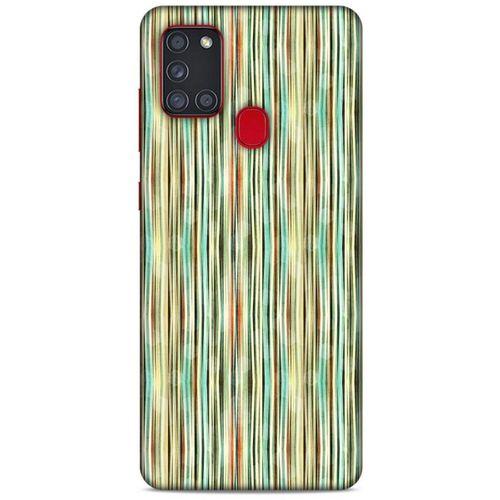 Geometrix 82 Samsung Galaxy A21s Kılıf Silikon Kapak