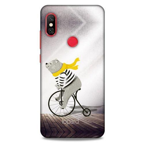 Xiaomi Redmi Note 6 Pro Kılıf FunnyMaX (11) Tam Koruma Kahve Ayı