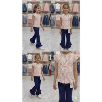 6-7-8 Yaş Kolyeli Full Likra Çocuk Takımı