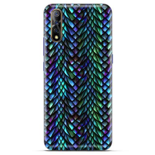 Casper Via F3 Kılıf Dragons (1) Kılıfı Ejderha Pulları Rainbow