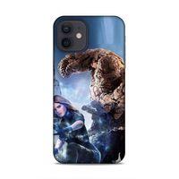 Apple iPhone 12 Uyumlu Kılıf BMovie (47) Crystal Flex Kılıf Fantastik Dörtlü