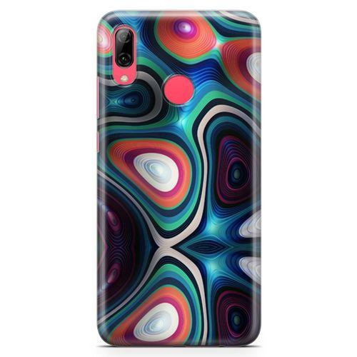Huawei Y7 Prime 2019 Kılıf Elastik Hoparlör Arka Kapak Koruma Desenli Full Koruyucu
