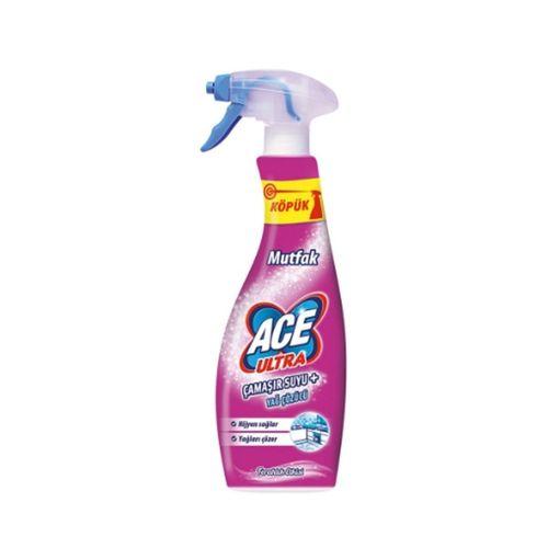 6'lı Ace Ultra 700 ml. Mutfak Yağ Çözücü Limon&Ber. Sprey