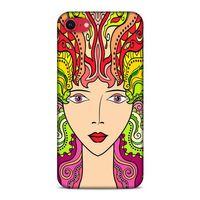 Lopard Apple iPhone SE 2020 Uyumlu Kılıf Sürreal Yüzler ♀ (42) Rugged Armor Kılıf Desenli