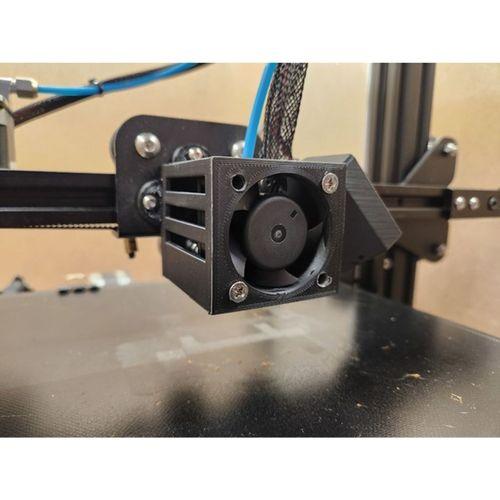 Ender 3 Pro Fan Kanalı 4020 (Bu ürün Sadece Plastik parçadır - Almadan Önce Soru Sorabilirsiniz)