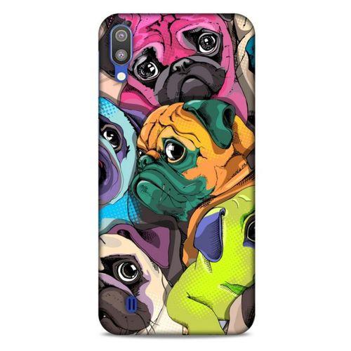 Animax Portre Pugs Samsung Galaxy M10 Kılıf Desenli Silikon